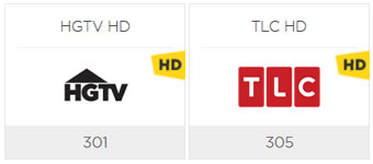 HGTV HD i TLC HD na Total TV