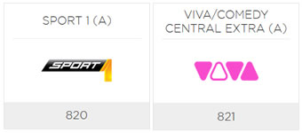 SPORT 1 i VIVA/COMEDY CENTRAL EXTRA na Total TV